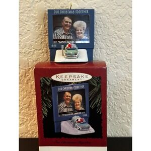 1996 Hallmark Our Christmas‎ Together Handcrafted Keepsake Holiday Ornament